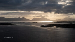 zonsondergang in lofoten